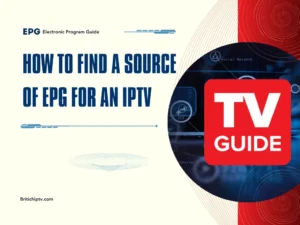 EPG source for IPTV