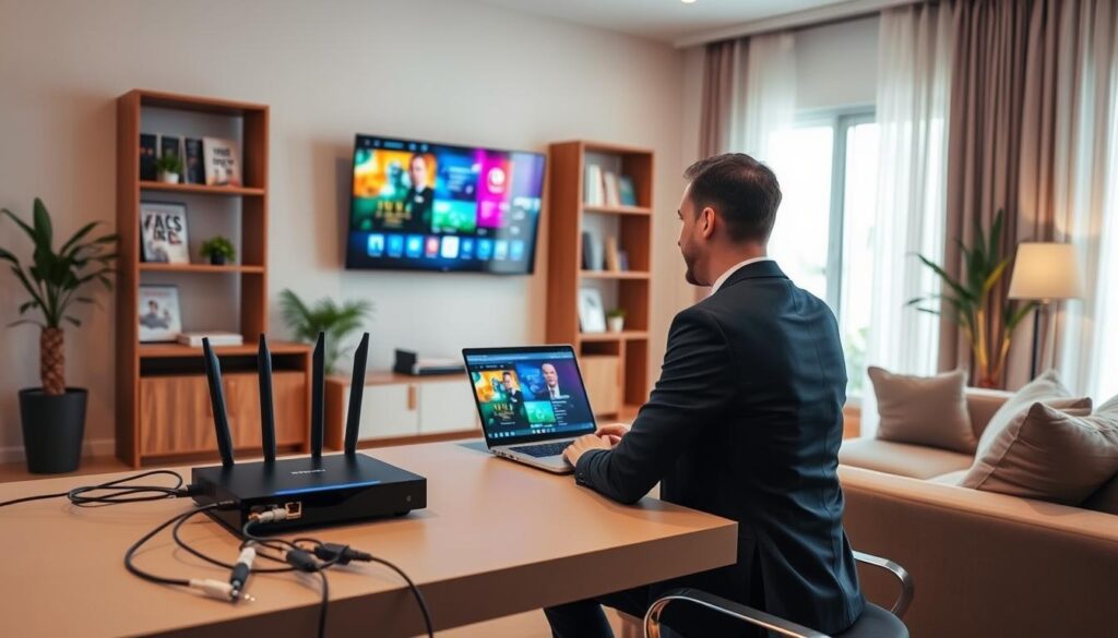 setting up iptv at home
